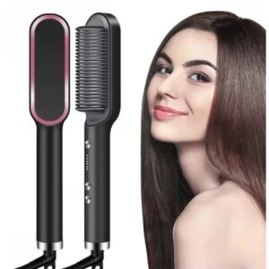 Smart Hair Straightener Brush